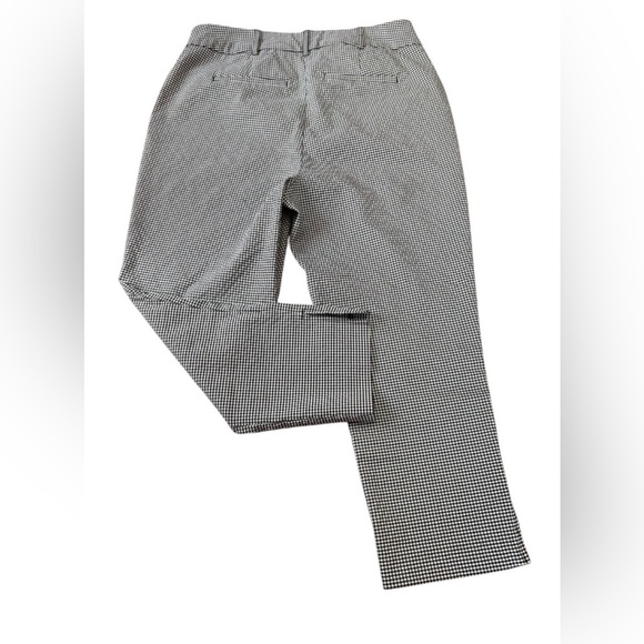 NWOT, Penningtons, Plus Size Ankle Pants, 14W, Black & White (Houndstooth) - Picture 8 of 9